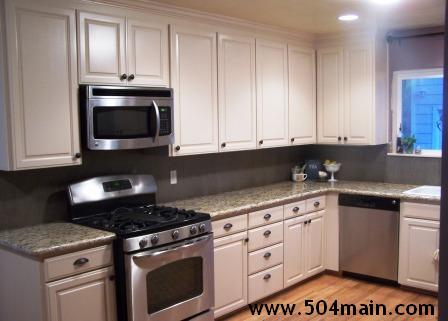 a savvy kitchen remodel on a budget, doors, home decor, kitchen backsplash, kitchen design, Our pretty new kitchen