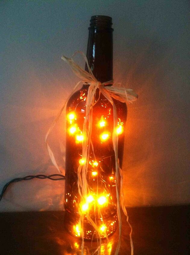 crafty, crafts, lighting, Bottle light Perfect for a night light in the children s bedroom or just to add a beautiful decoration that lights up any room