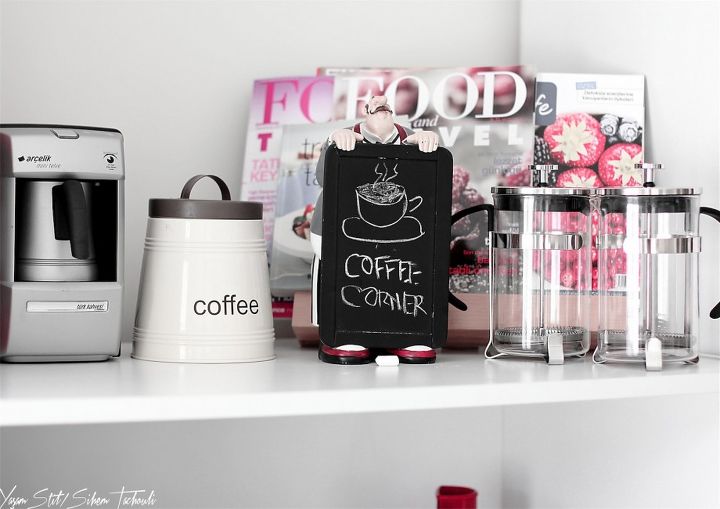 coffee corner, home decor, kitchen design