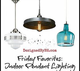Friday Favorites: Indoor Pendant Lighting
