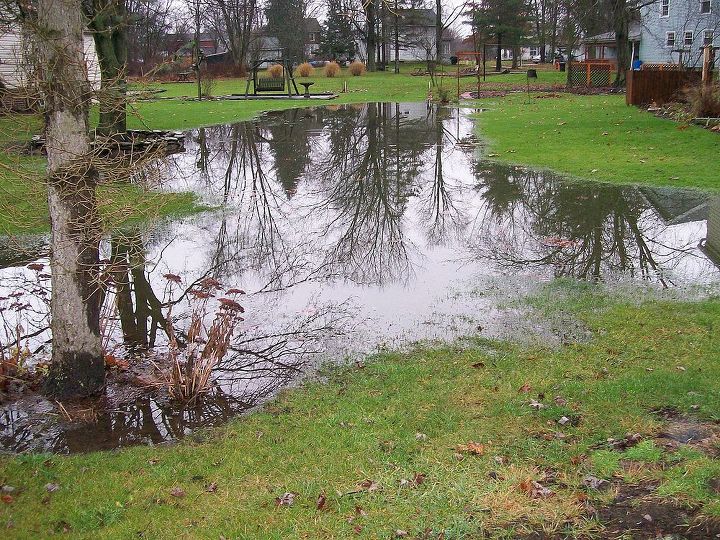 q rainfull lake, home maintenance repairs, outdoor living, taken from the front looking back My home is on the right