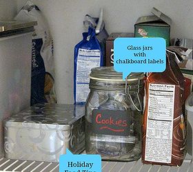 use what you have pantry organization, closet, organizing, Junk food organization