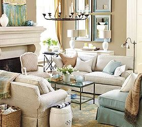 living room decor ideas, home decor, living room ideas, Love this Ballard Designs living room