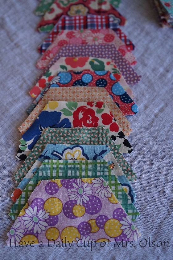 make a quick and fun spring table runner, crafts, You ll end up with a lot of these