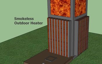 Outdoor Heater Using Dragon Heater Core