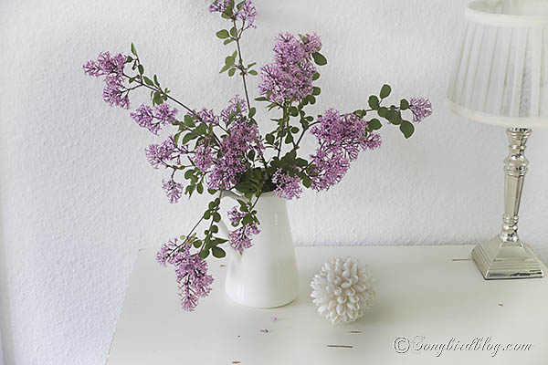 mini lilacs flower decoration, flowers, gardening, home decor, Mini Lilacs Flower Bouquet