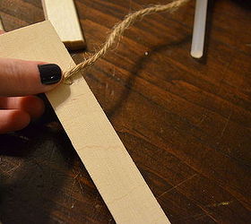 diy twine wrapped letters great for weddings and home decor, crafts, Wrap your twine around the letters and glue as you go