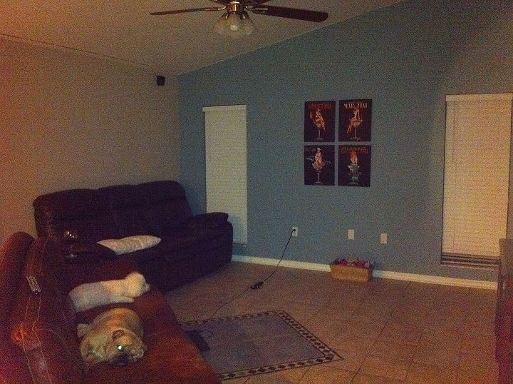 help what to do with this wall den, home decor, living room ideas, Original post pic 2