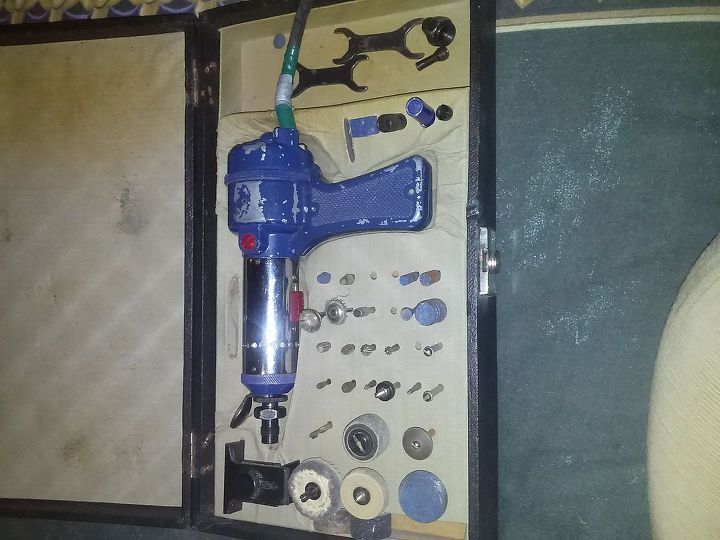a new old tool my boyfriend and i just picked up, tools, another picture of it in it s box