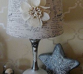 Magnetic Flowers on Lampshades