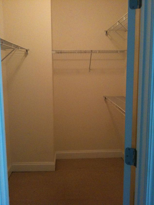 closet update, cleaning tips, closet, When I see this I see wasted space