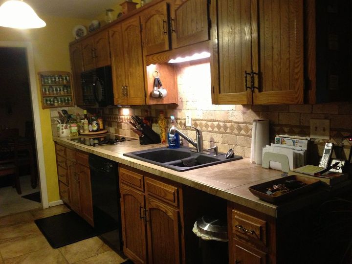 q kitchen before and after and new project advice cabinets, home decor, kitchen backsplash, kitchen design, AFTER