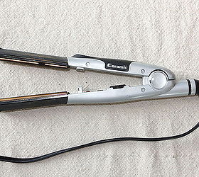 quick fix create a way to hang up a hair appliance, cleaning tips, A better way to hang up my flat iron