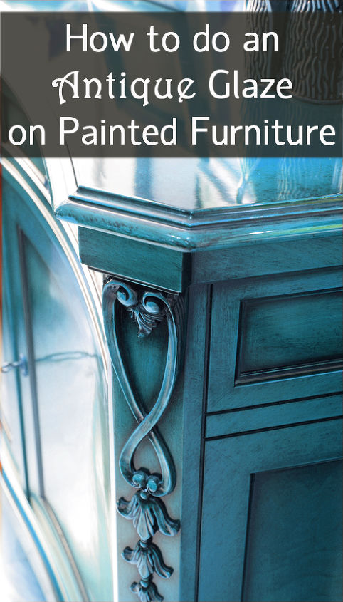 how to do an antique glaze on painted furniture, painted furniture, repurposing upcycling