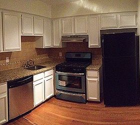 kitchen cabinets refinished with hvlp sprayer, kitchen cabinets, kitchen design, painting, After