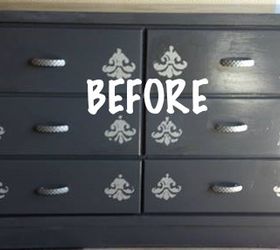 a star spangled dresser redo for a special family, painted furniture