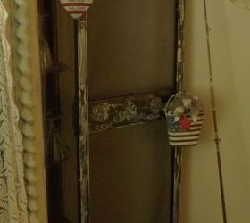a crafted vintage faux cottage screen door, home decor, repurposing upcycling