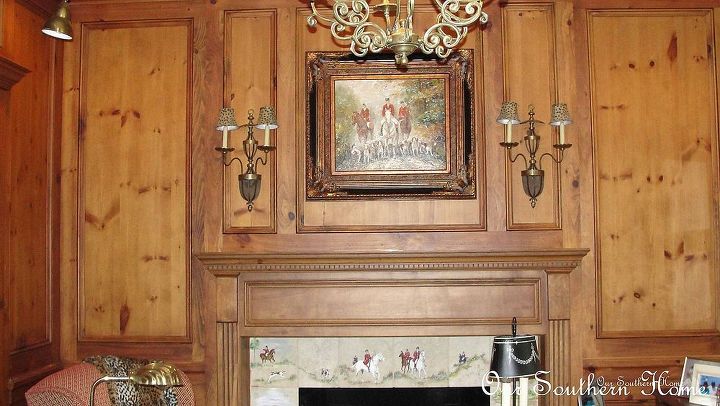 study mantle restyled, fireplaces mantels, home decor, living room ideas