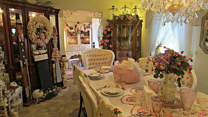 thanksgiving dining room, dining room ideas, seasonal holiday decor, thanksgiving decorations