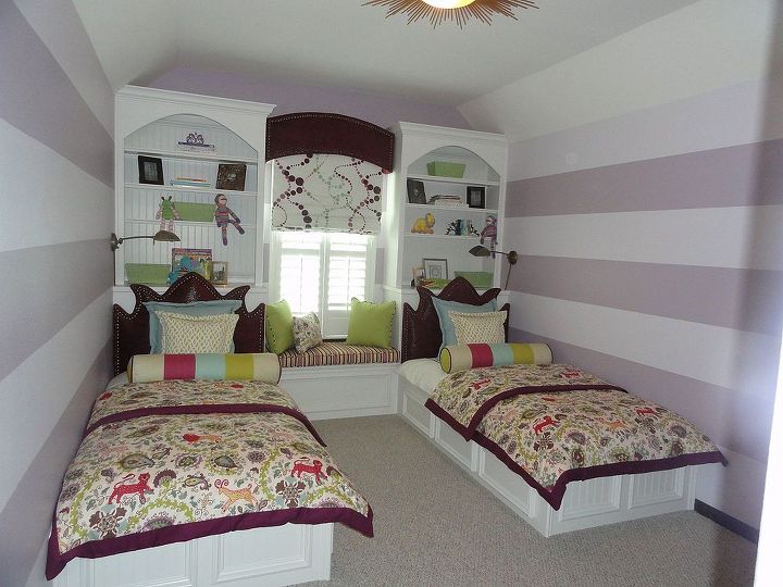 decorating a bedroom for toddlers, bedroom ideas, home decor, Notice the custom cornice and cordless roman shade