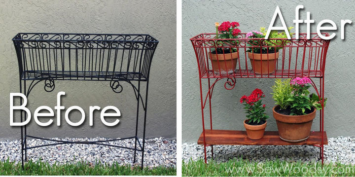 renovado cesta de alambre para plantas, El antes y el despu s Ver el tutorial completo aqu