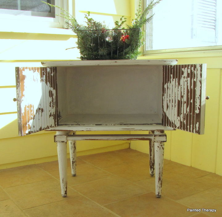 meet gezebel the side table, painted furniture, shabby chic