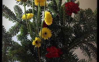 Christmas Tree Clippings Arrangement 2