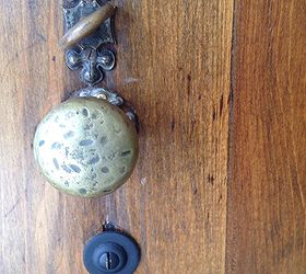 reclaimed refinished vintage door, doors, repurposing upcycling, Interior door handle lock