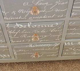 vintage dresser with french flair, painted furniture
