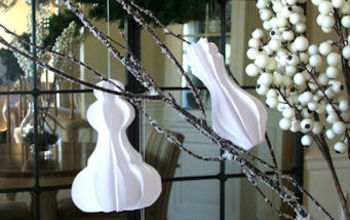 Architectural Molding Inspired Paper Ornaments!