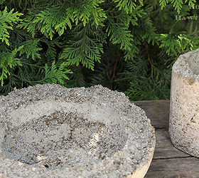 making lightweight hypertufa planters, container gardening, gardening, succulents, After drying
