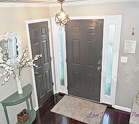 Dark Gray Painted Door Hometalk