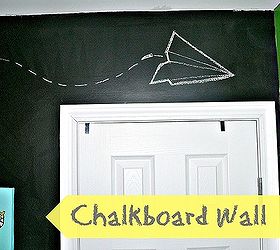 kids bedroom chalkboard wall, bedroom ideas, chalk paint, chalkboard paint, painting