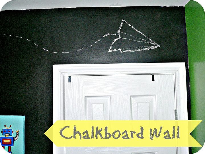 kids bedroom chalkboard wall, bedroom ideas, chalk paint, chalkboard paint, painting