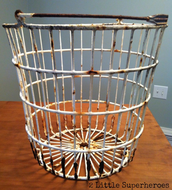 vintage egg basket turned into a light, electrical, lighting, repurposing upcycling, Egg Basket 20 at antique store