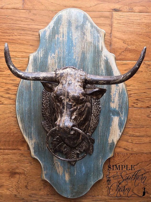 online products, home decor, STEER TROPHY MOUNT