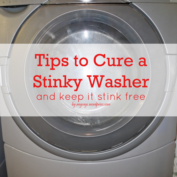 tips to cure the washer stink, appliances, cleaning tips