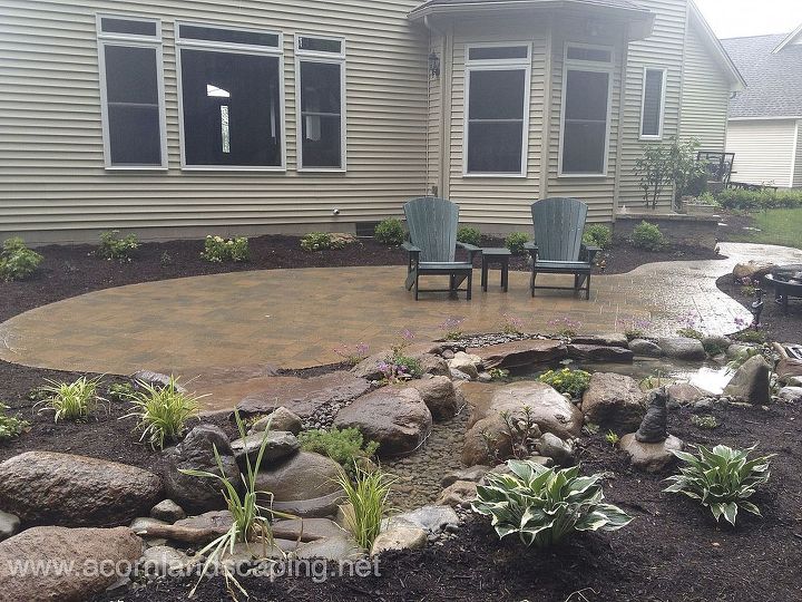 Backyard Patio Designs, Rochester NY Hometalk backyard patio designs rochester ny, concrete masonry, decks, gardening, landscape, outdoor - Backyard Patio Designs, Rochester NY Hometalk