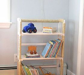 wayfair blogger challenge, painted furniture, storage ideas, This bookshelf is now in my sons shared bedroom