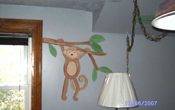 Mural's I painted for the grand kids.