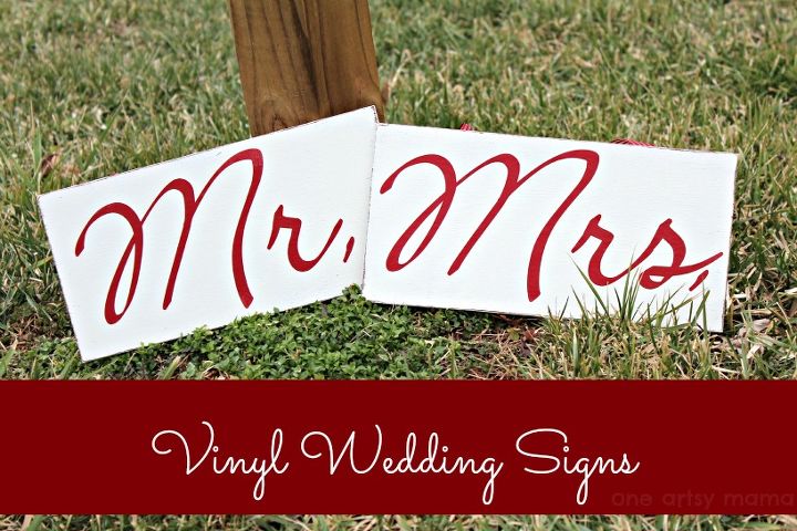 rustic mr and mrs wedding signs, crafts, repurposing upcycling