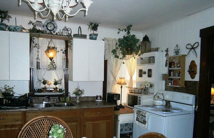 what to do about old ugly metal cabinets