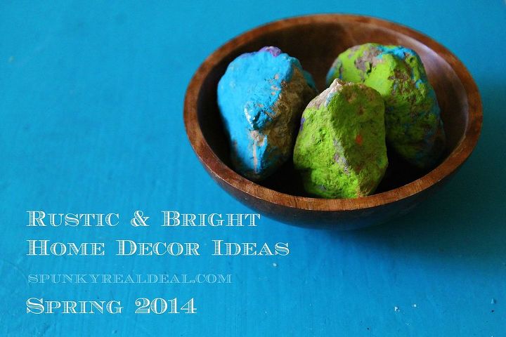 bright rustic diy spring decor, crafts, seasonal holiday decor