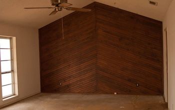 Chevron Wood Wall- What should we do with it?