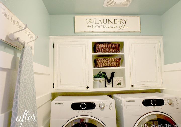a complete diy laundry room transformation for only 100 hometalk