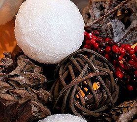 diy snowballs amp a christmas lantern, crafts, seasonal holiday decor