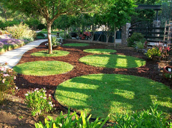 belas idias de design de jardim