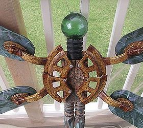 dragonfly, crafts, repurposing upcycling