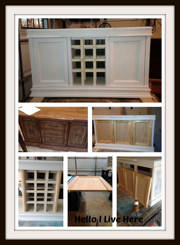 china cabinet makeover parts i ii ii, painted furniture, The processes we used to do this project