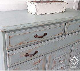 how to dress up furniture with hardware, painted furniture, A dressed up piece with mixed and matched hardware